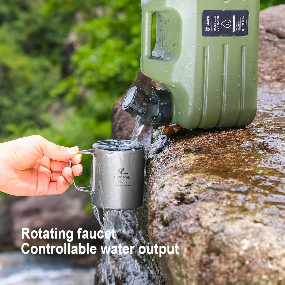 Récipients à eau de survie