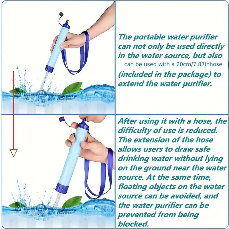 Système de Filtration d’Eau en Paille