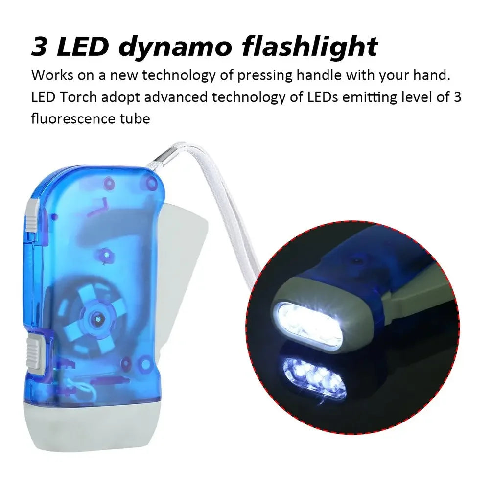 Lanterne LED auto-génératrice