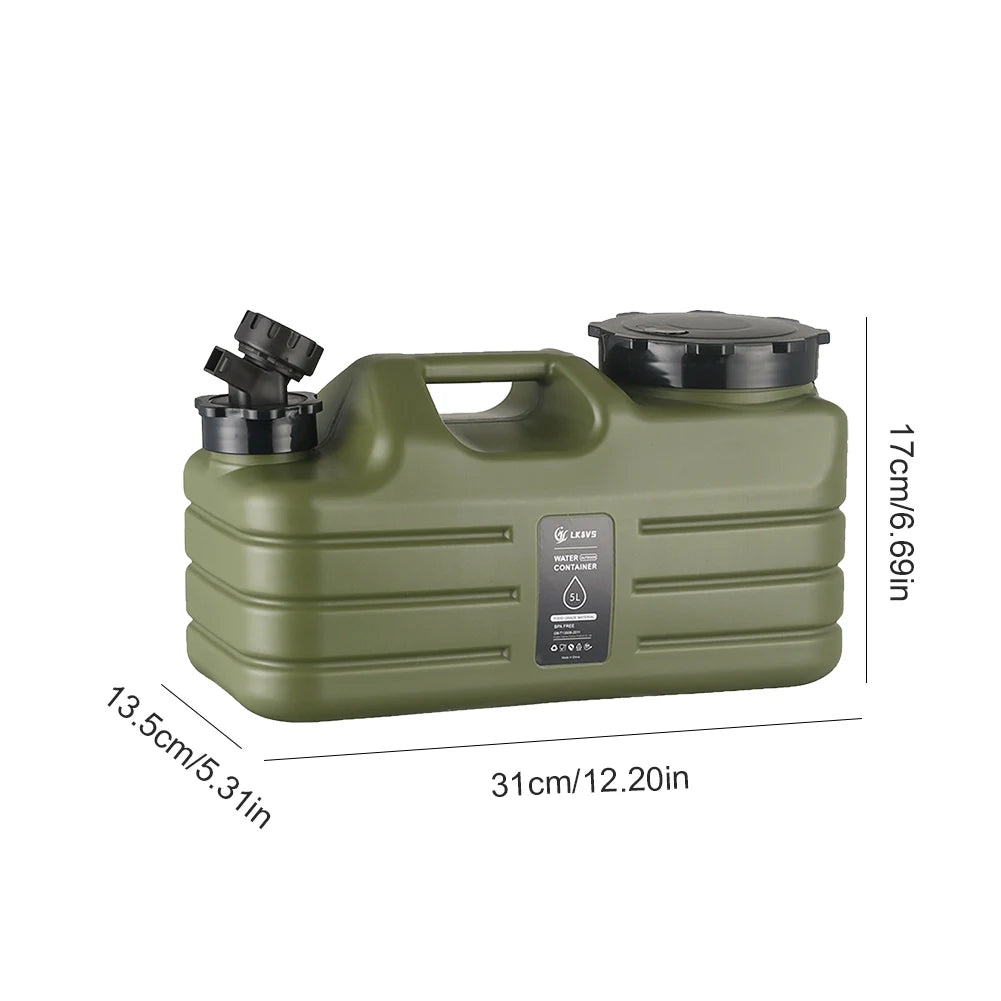 Récipients à eau de survie