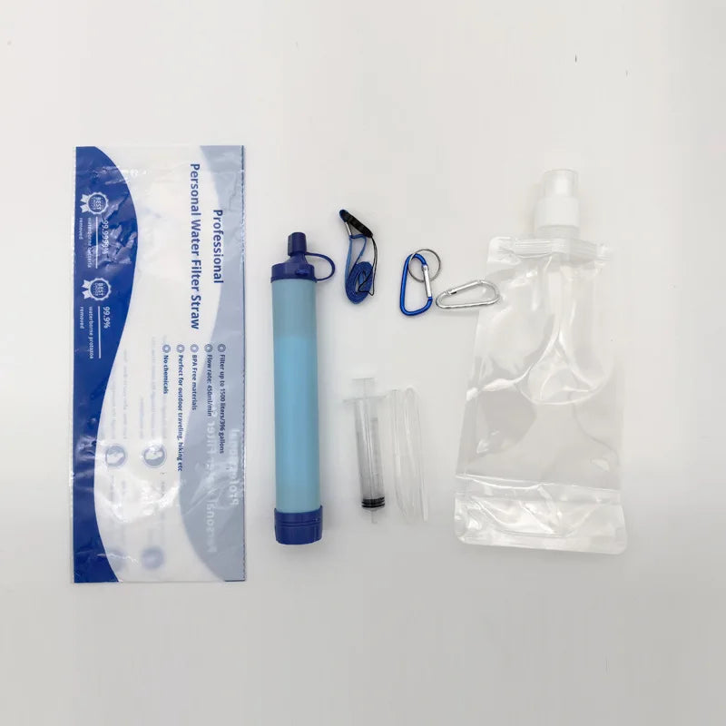 Système de Filtration d’Eau en Paille
