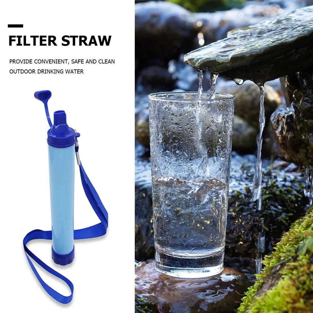 Système de Filtration d’Eau en Paille
