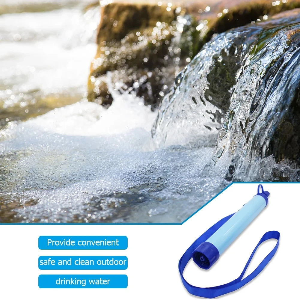 Système de Filtration d’Eau en Paille