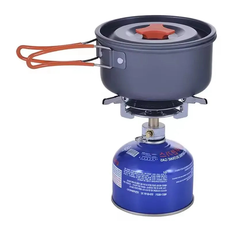Réchaud à gaz portable coupe-vent