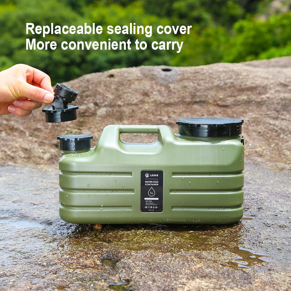 Récipients à eau de survie