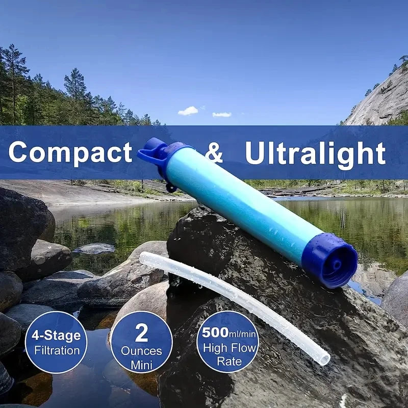 Système de Filtration d’Eau en Paille