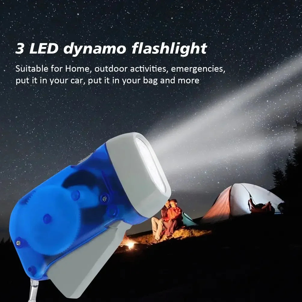 Lanterne LED auto-génératrice