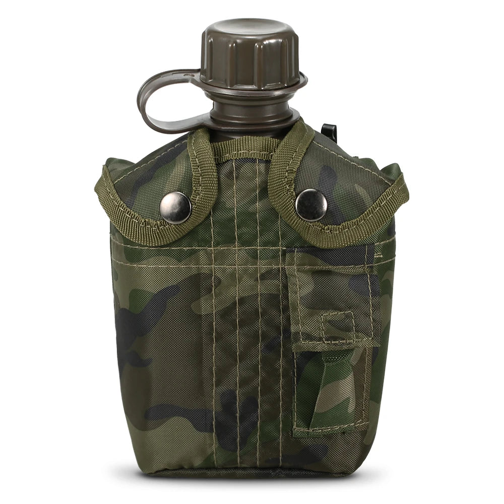 Gourde militaire 1L avec housse tactique