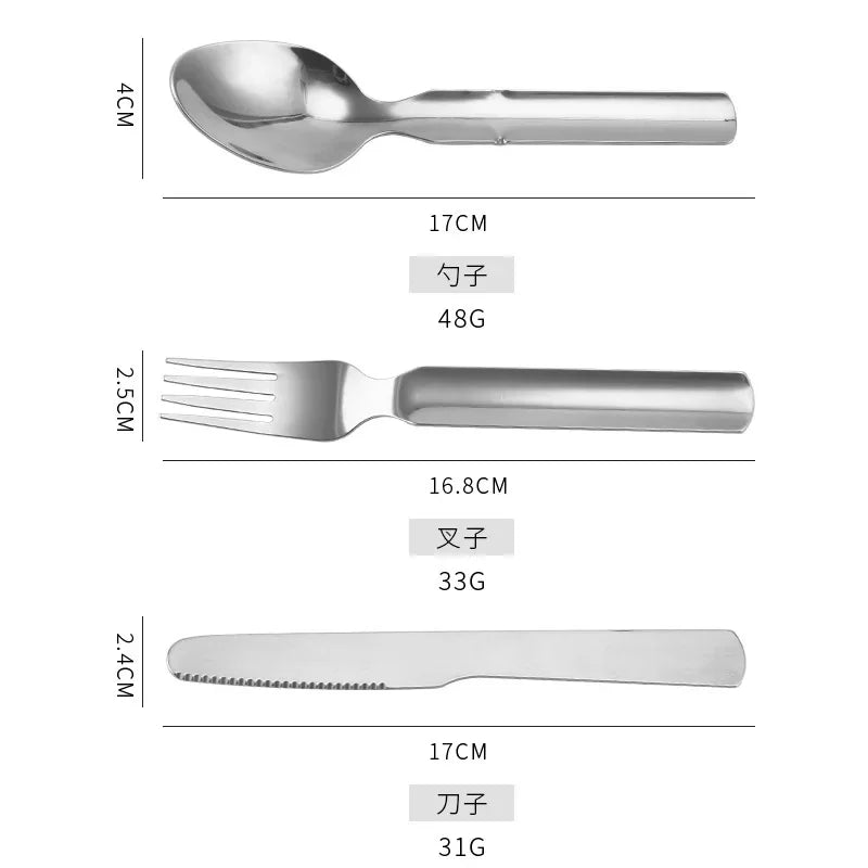 Ensemble de Couverts Multifonction en Acier Inoxydable