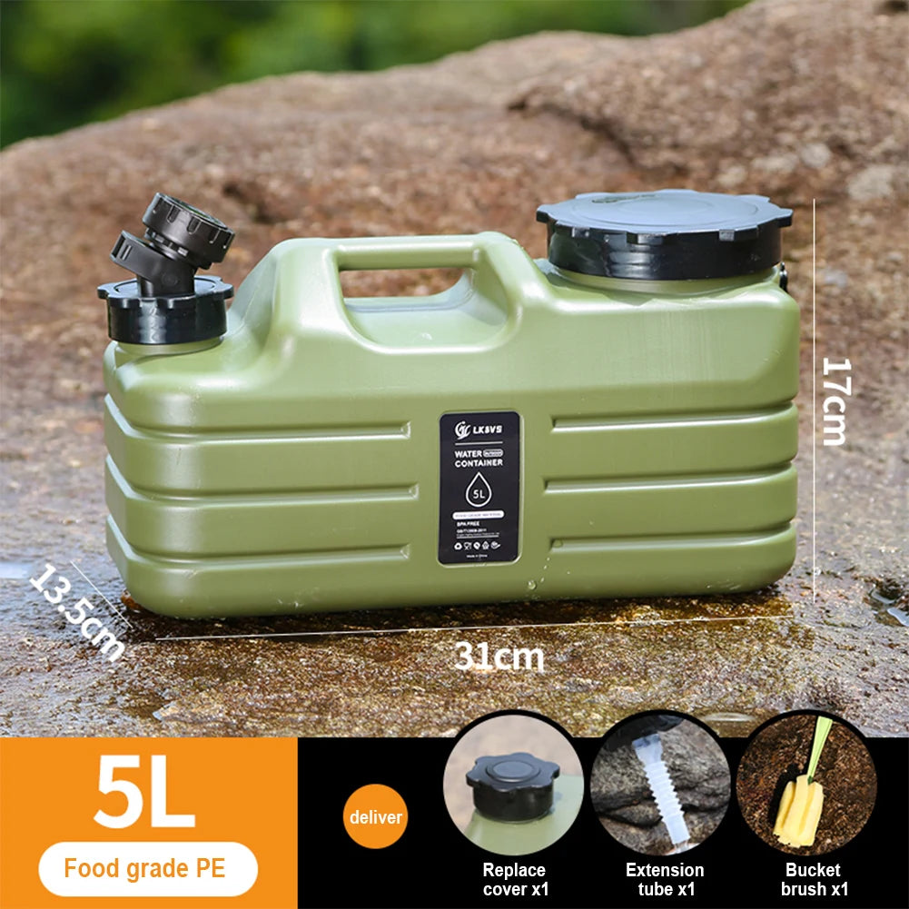 Récipients à eau de survie