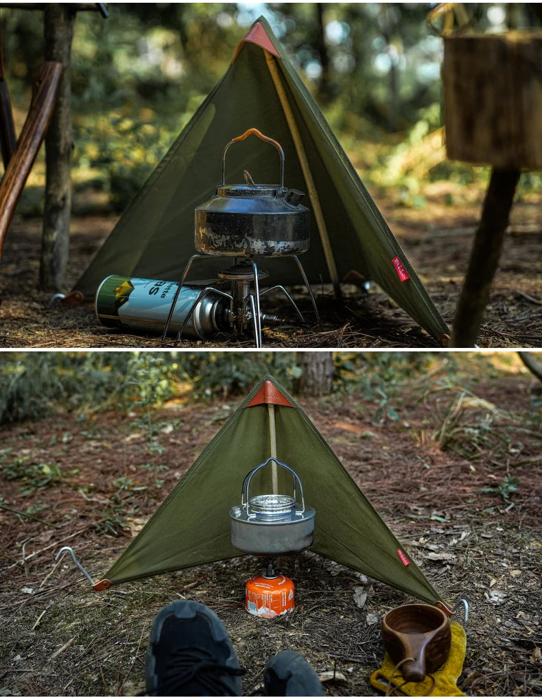 Pare-Vent pour Feu de Camp et Réchaud