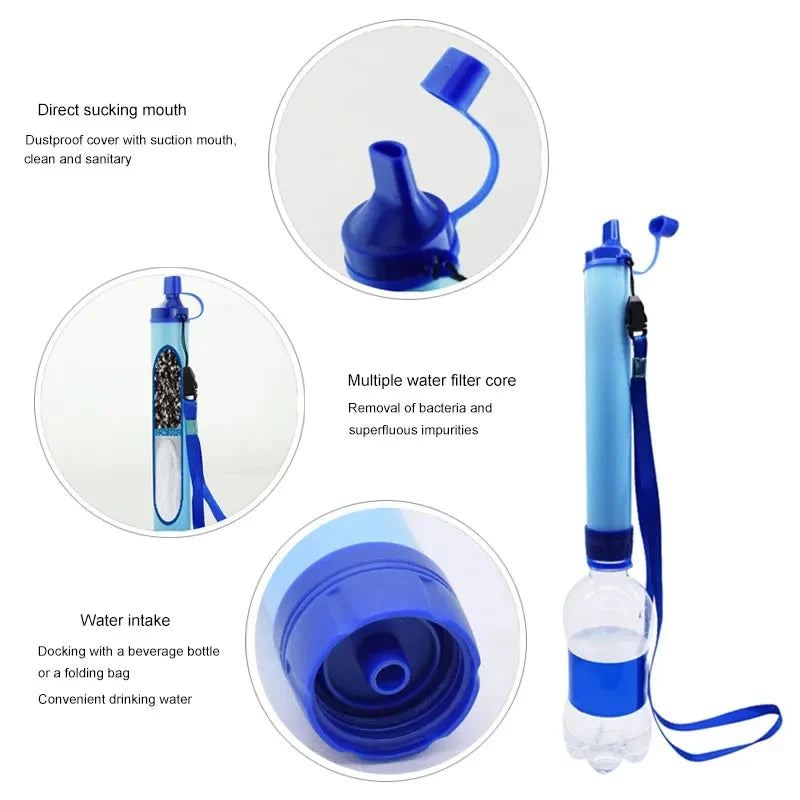 Système de Filtration d’Eau en Paille