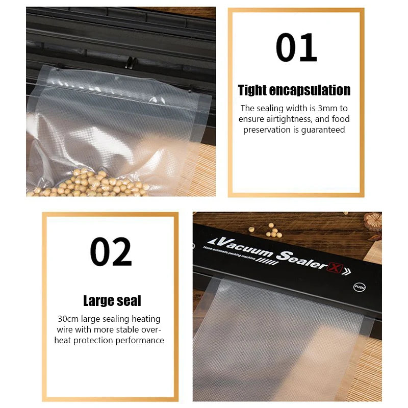 Machine d’emballage sous vide alimentaire