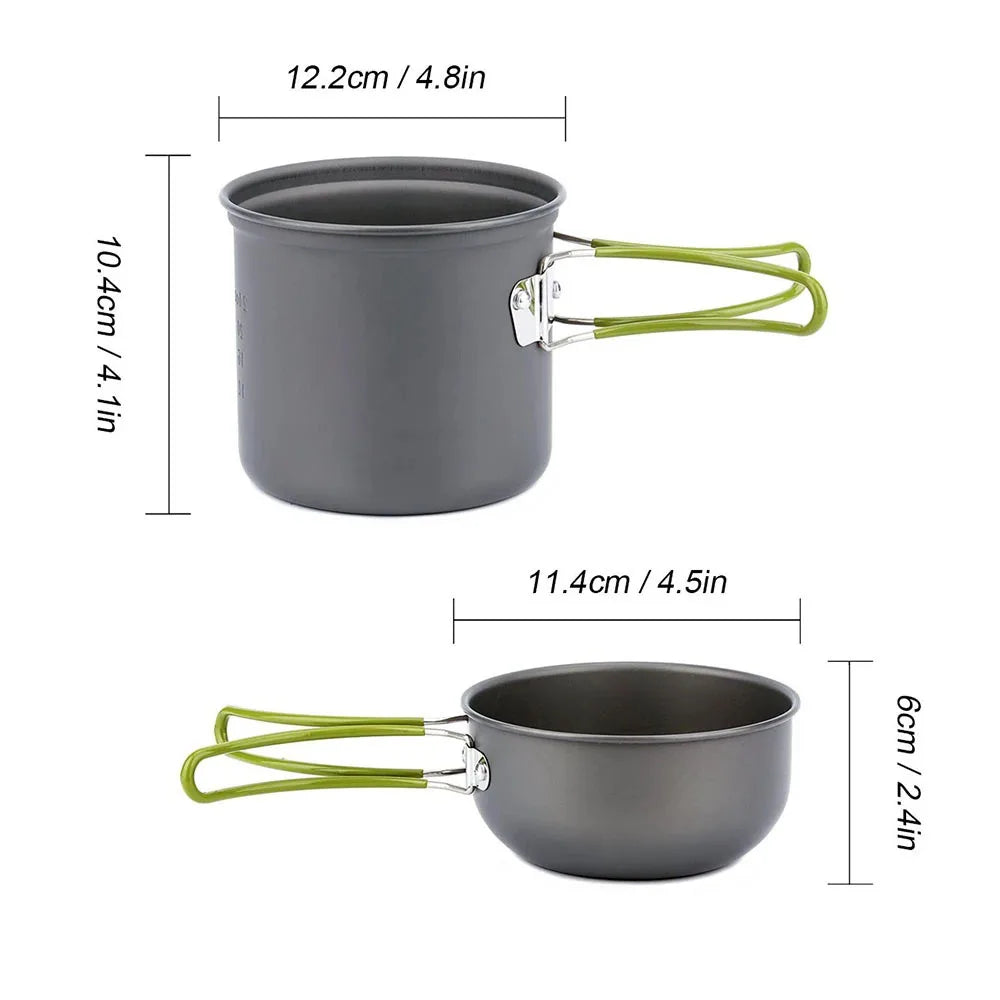 Kit de Cuisine Ultraléger pour Camping & Randonnée