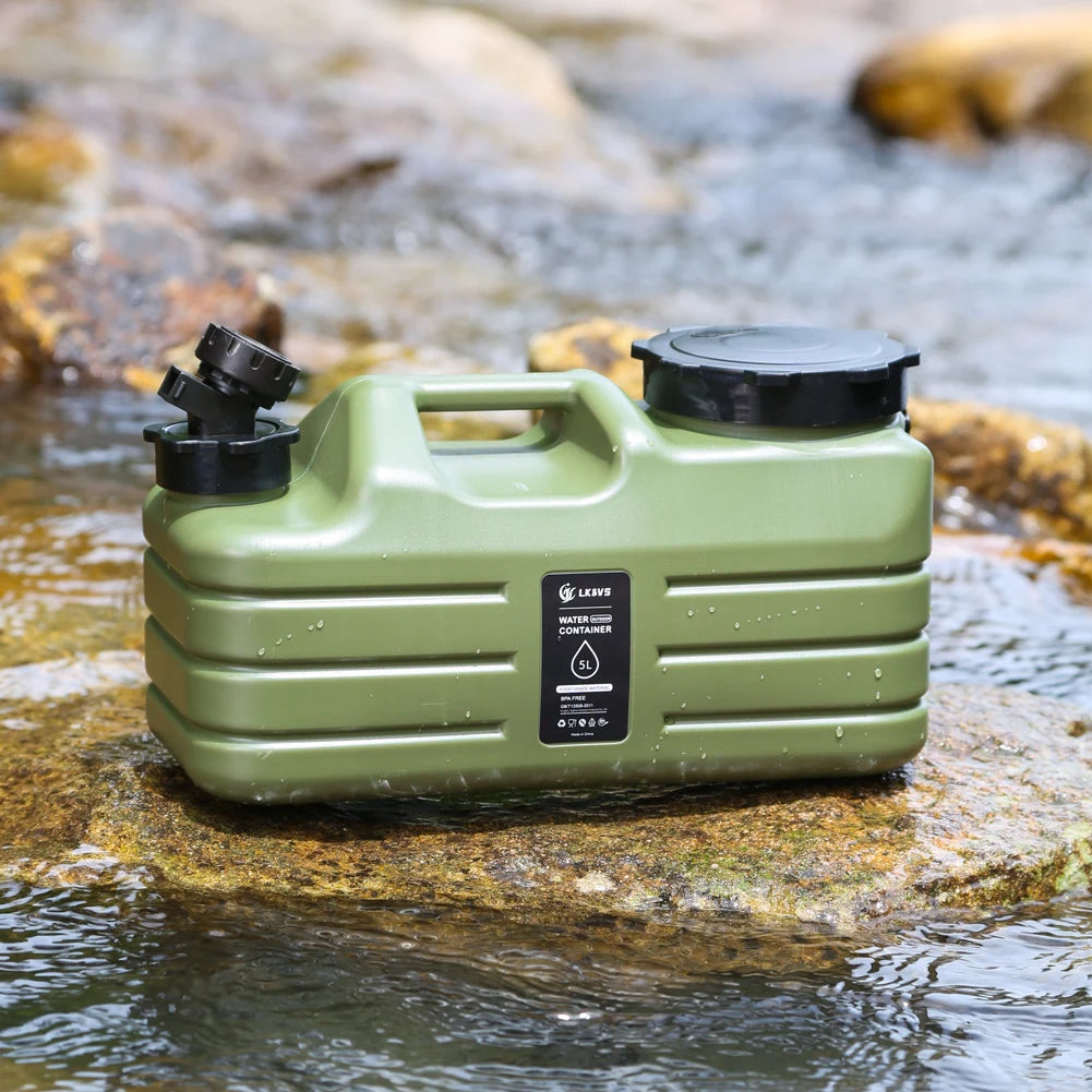 Récipients à eau de survie