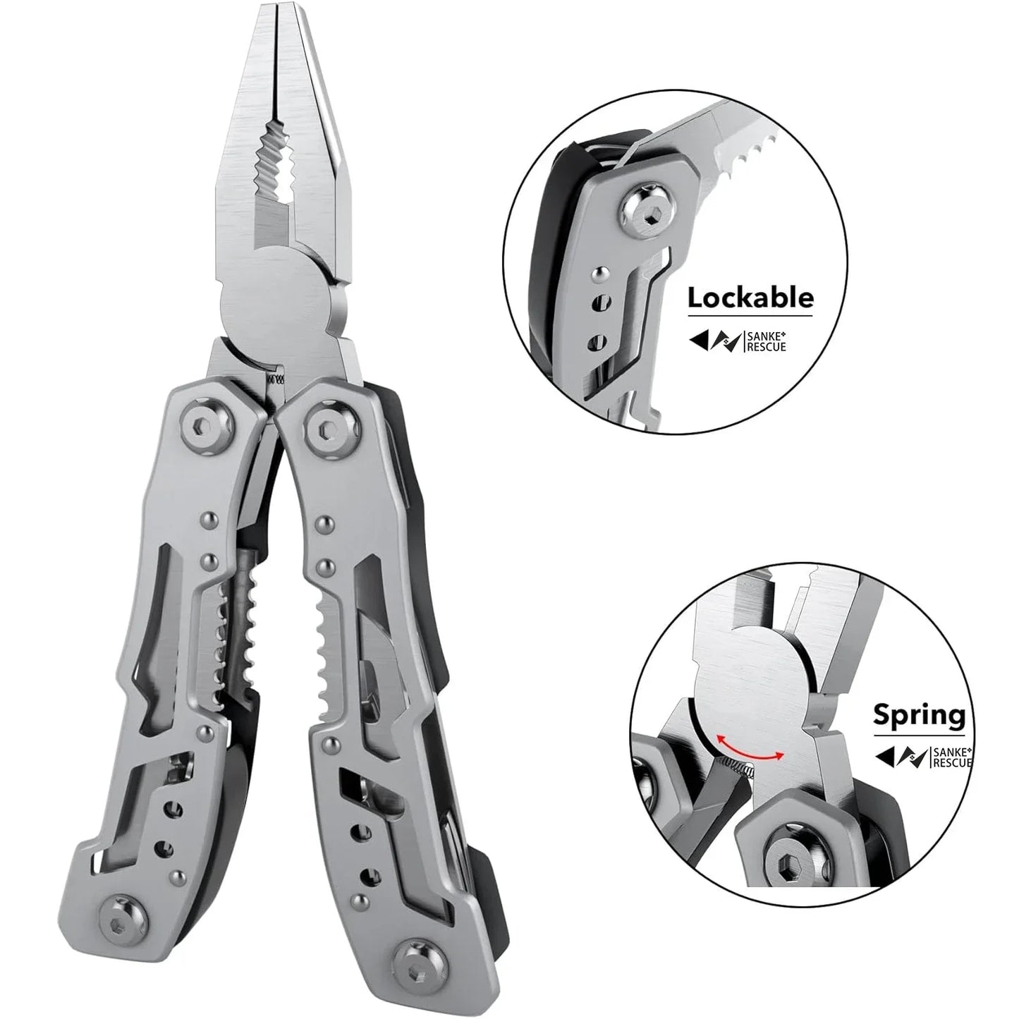 Couteau Pliant Multi-Outils EDC