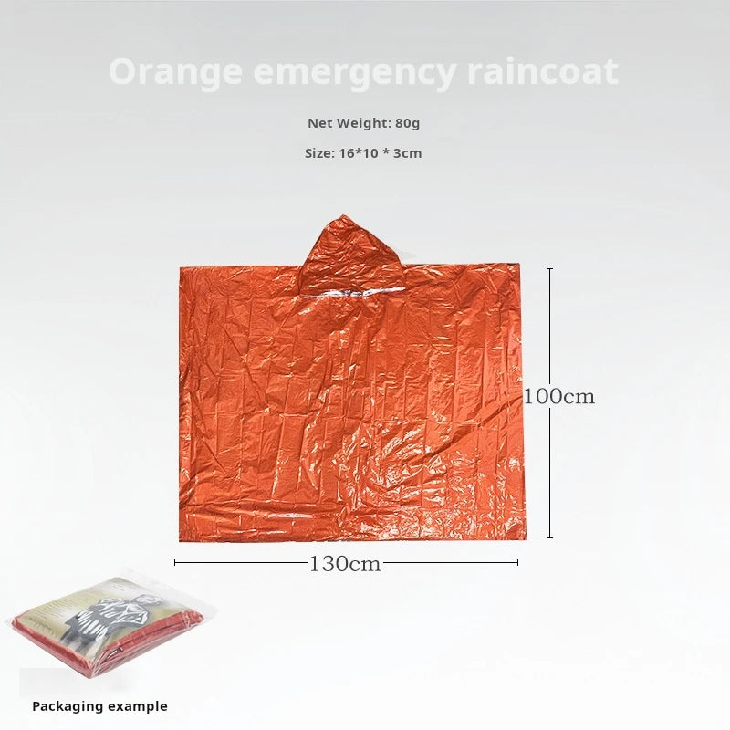 Poncho de Survie d’Urgence 2-en-1