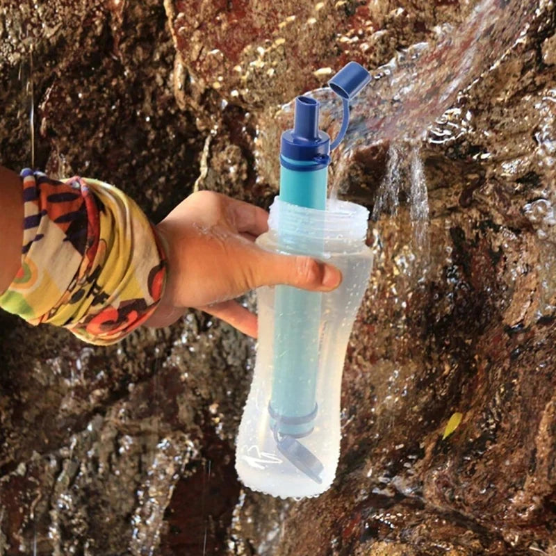 Système de Filtration d’Eau en Paille