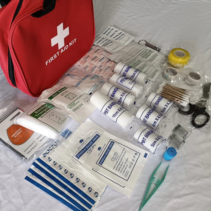 Kit de Premiers Secours - 184 pièces essentielles