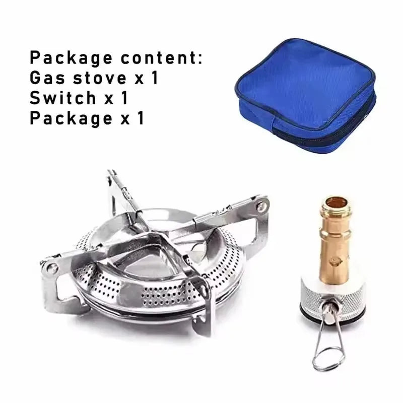 Réchaud à gaz portable coupe-vent