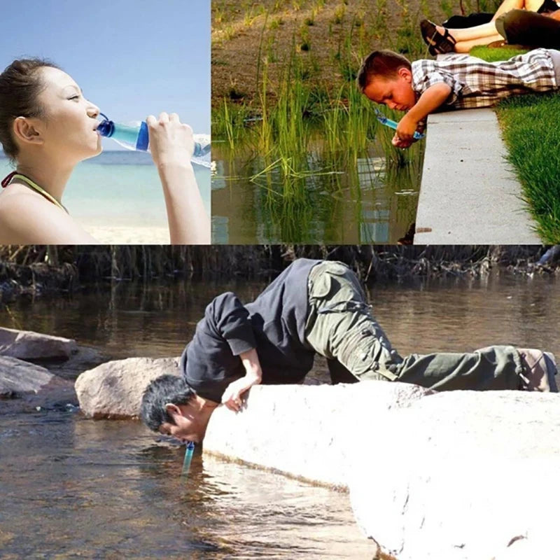 Système de Filtration d’Eau en Paille