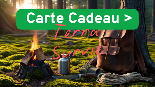 Carte cadeau Terra Survie