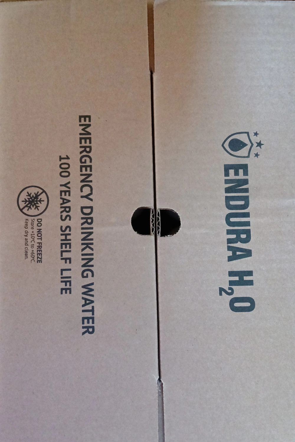 ENDURA H2O - Eau longue conservation (100 ans) - carton de 24 canettes