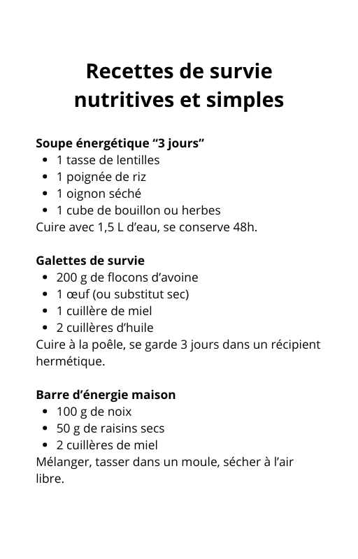 GUIDE DE SURVIE ULTIME