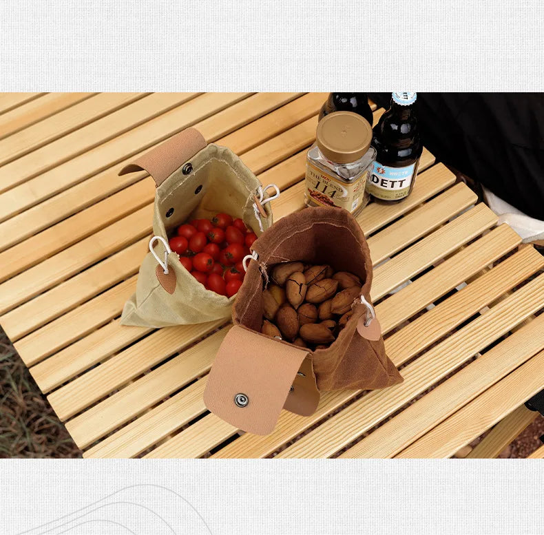 Sac cueillette bushcraft