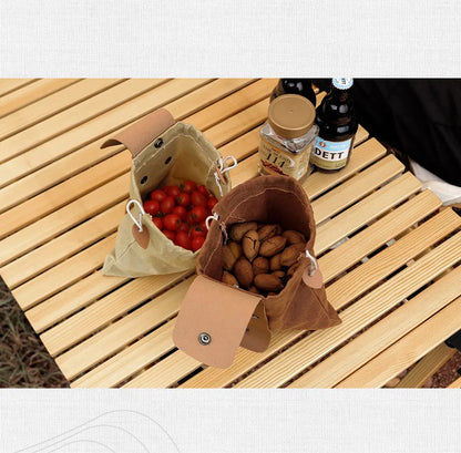 Sac cueillette bushcraft