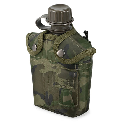 Gourde militaire 1L avec housse tactique