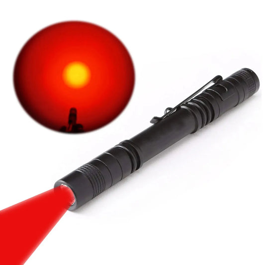 Lampe de poche à lumière rouge
