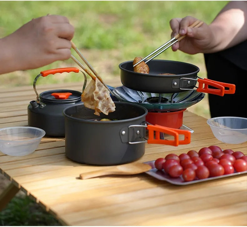 Batterie de Cuisine Outdoor 1 à 3 personnes