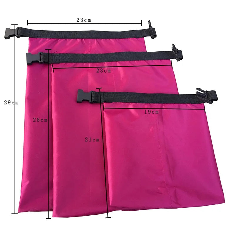 Pack 3 sacs étanches multifonctions