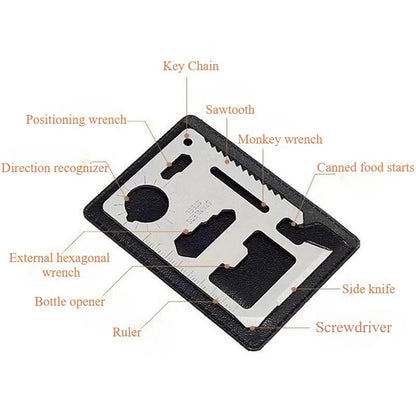 Carte de Survie 11 en 1