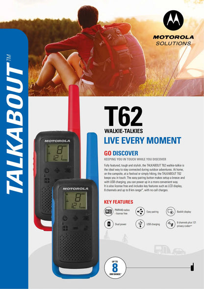 Talkie-Walkie Motorola T62