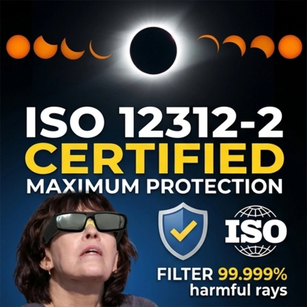 Lunettes d’Éclipse Solaire Certifiées ISO