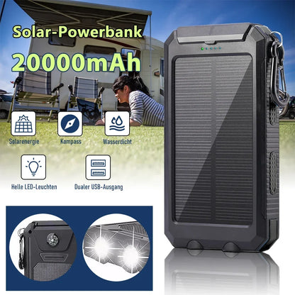 Power Bank Solaire 20 000 mAh