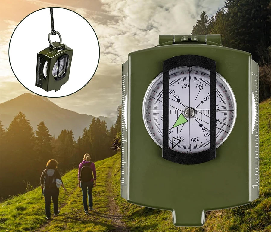 Boussole de survie tactique