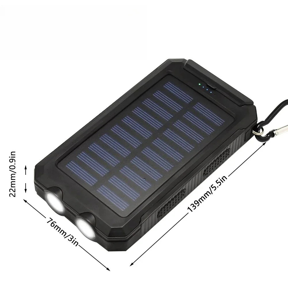 Power Bank Solaire 20 000 mAh