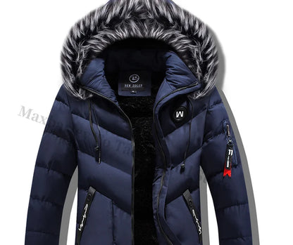 Parka à capuche coupe-vent