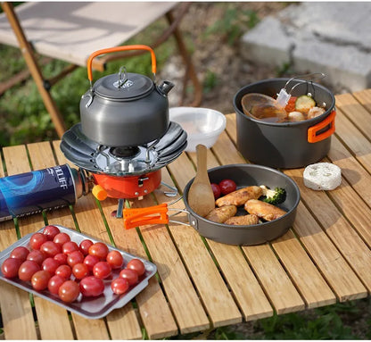 Batterie de Cuisine Outdoor 1 à 3 personnes