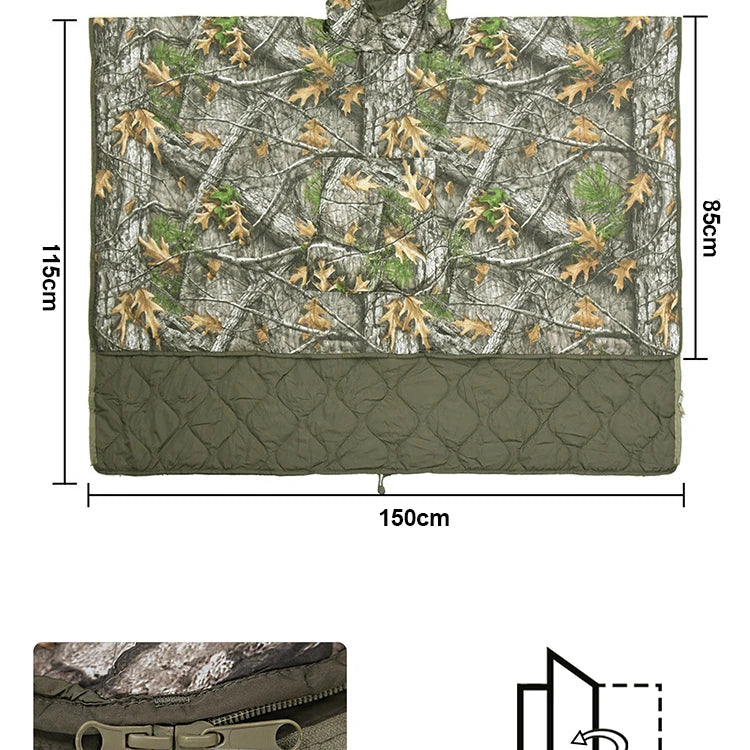 Poncho, sac de couchage 1 p