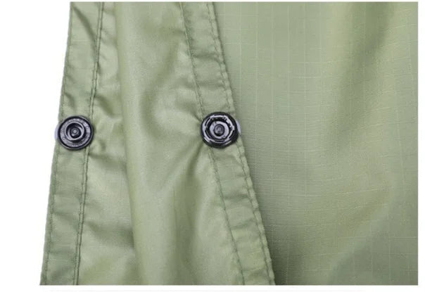 Poncho Militaire Imperméable 3 en 1 - Multifonction & Résistant