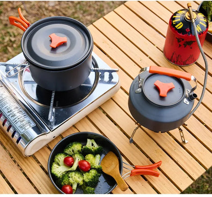 Batterie de Cuisine Outdoor 1 à 3 personnes