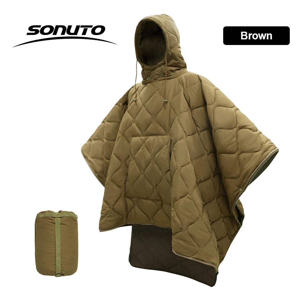 Poncho, sac de couchage 1 p