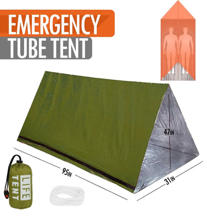 Tente de survie d’urgence 2 personnes