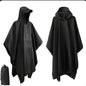 Poncho Militaire Imperméable 3 en 1 - Multifonction & Résistant