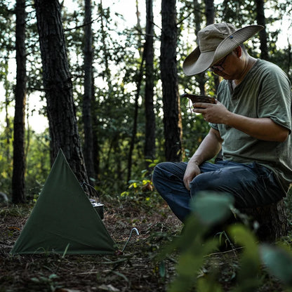 Pare-Vent pour Feu de Camp et Réchaud