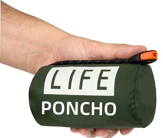 Poncho de Survie d’Urgence 3-en-1